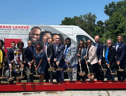 Groundbreaking of the Urban League Plaza